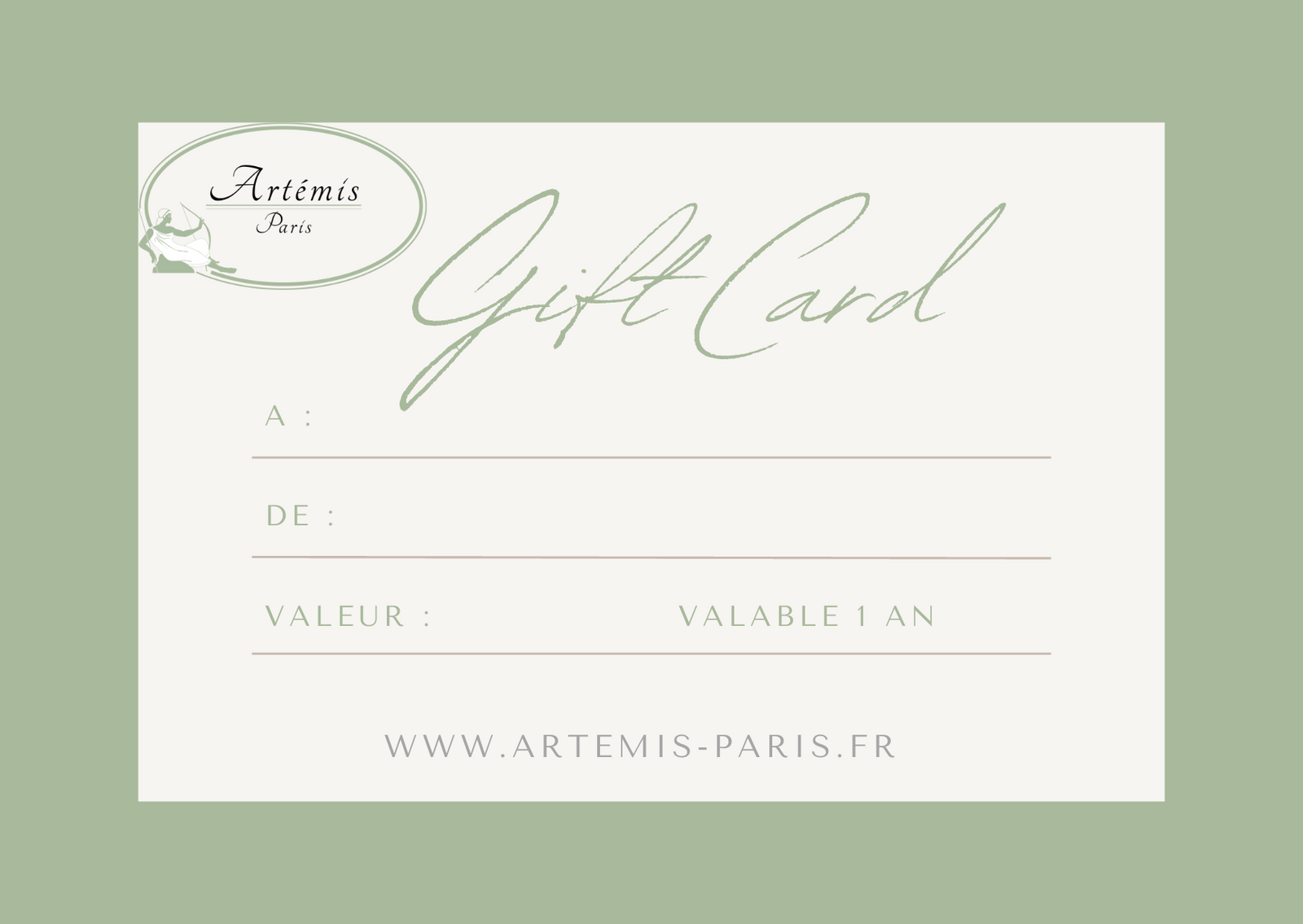 Carte Cadeau
