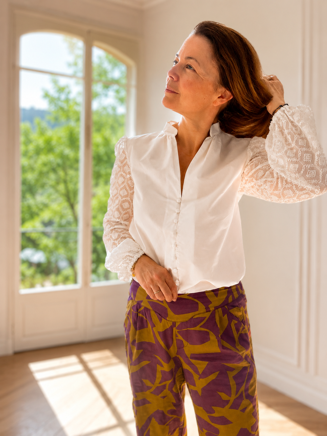 La Blouse POEMA IVOIRE